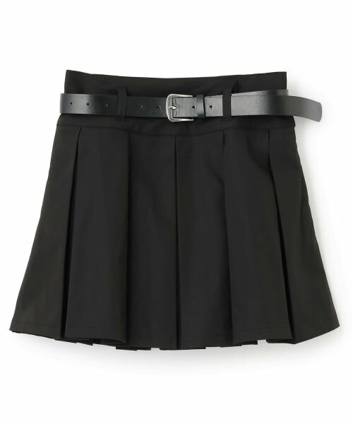 Lovetoxic / ラブトキシック ショート・ハーフ・半端丈パンツ | 【GOODPRICE】【イージーケア】ベルトつきプリーツスカート | 詳細8