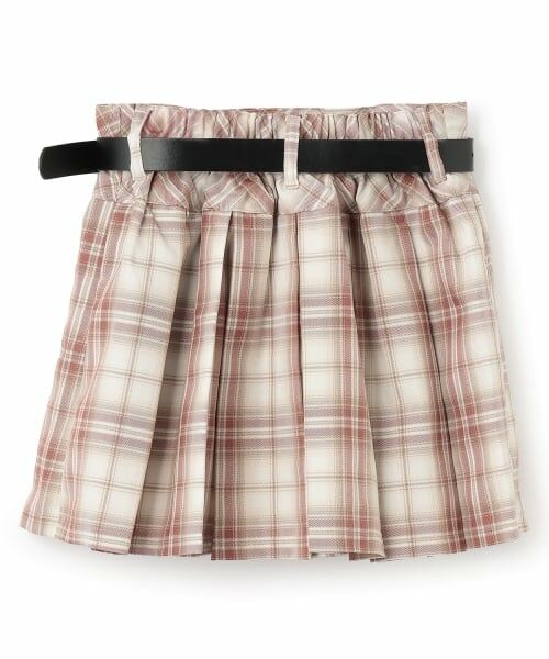 Lovetoxic / ラブトキシック ショート・ハーフ・半端丈パンツ | 【GOODPRICE】【イージーケア】ベルトつきチェックプリーツスカート | 詳細7