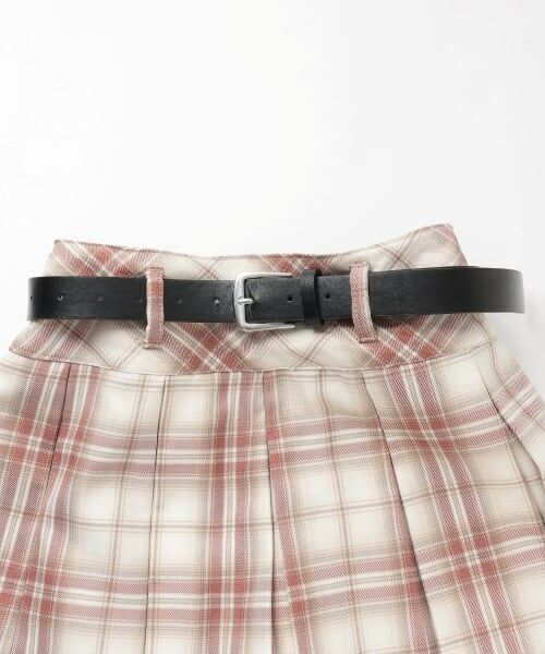 Lovetoxic / ラブトキシック ショート・ハーフ・半端丈パンツ | 【GOODPRICE】【イージーケア】ベルトつきチェックプリーツスカート | 詳細8