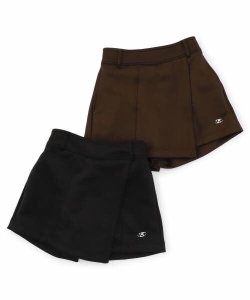 Lovetoxic / ラブトキシック ショート・ハーフ・半端丈パンツ | テックライクラップ風ショートパンツ | 詳細7