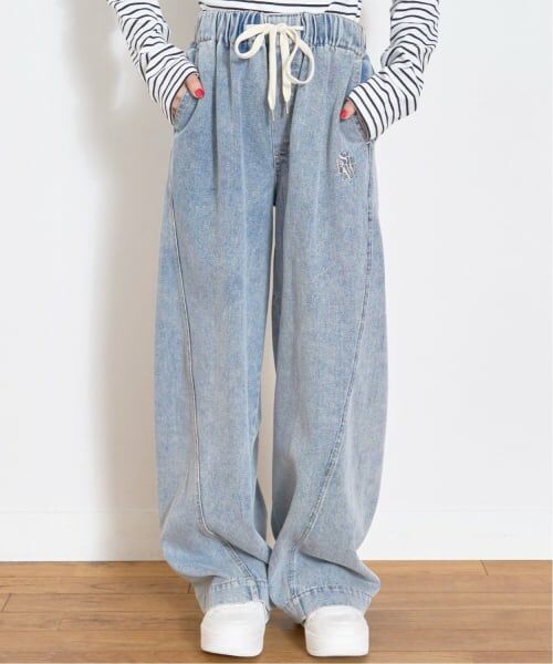 Lovetoxic / ラブトキシック その他パンツ | サマ見えイージープルオンパンツ | 詳細1