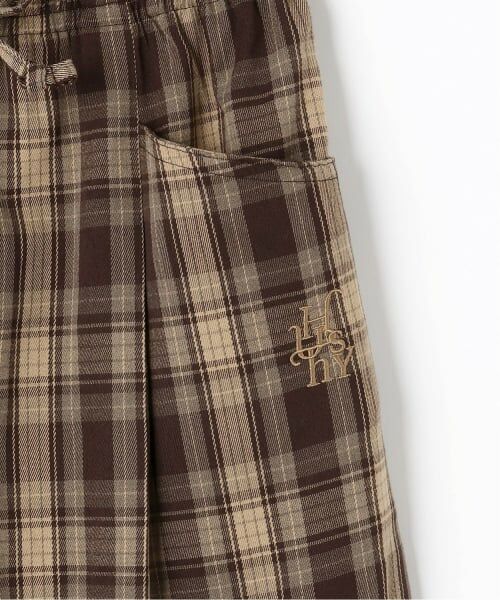 Lovetoxic / ラブトキシック その他パンツ | サマ見えイージーチェックプルオンパンツ | 詳細10