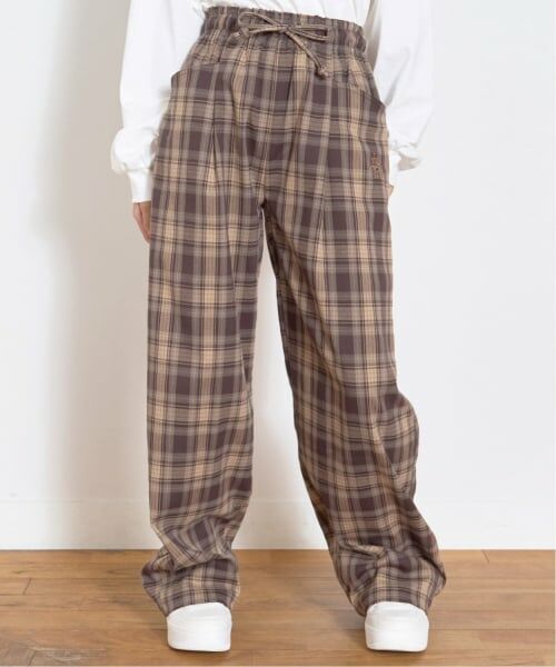 Lovetoxic / ラブトキシック その他パンツ | サマ見えイージーチェックプルオンパンツ | 詳細2