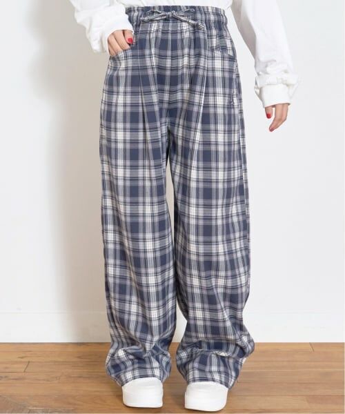 Lovetoxic / ラブトキシック その他パンツ | サマ見えイージーチェックプルオンパンツ | 詳細4