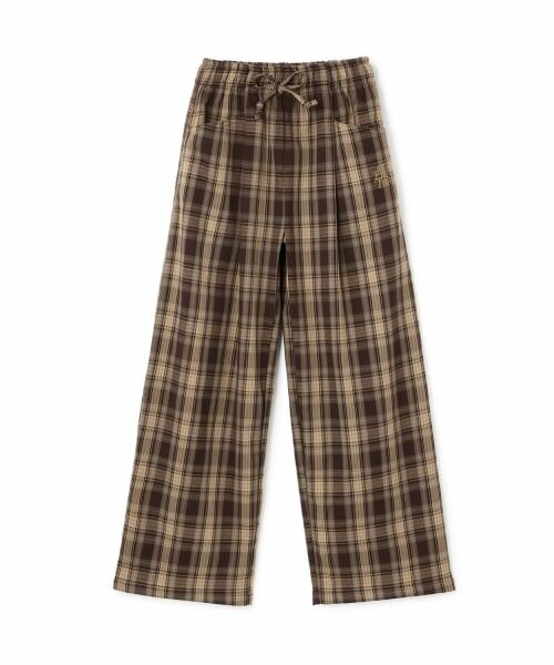 Lovetoxic / ラブトキシック その他パンツ | サマ見えイージーチェックプルオンパンツ | 詳細6