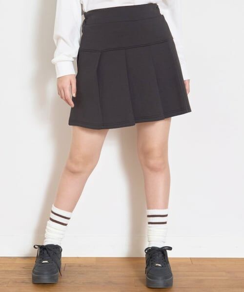 Lovetoxic / ラブトキシック ショート・ハーフ・半端丈パンツ | 【GOODPRICE】【セット可】ダンボールプリーツスカート（黒）