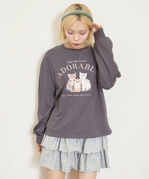 Lovetoxic / ラブトキシック ミニ・ひざ丈スカート | 【セット可】ティアードカットフリルミニスカート | 詳細1