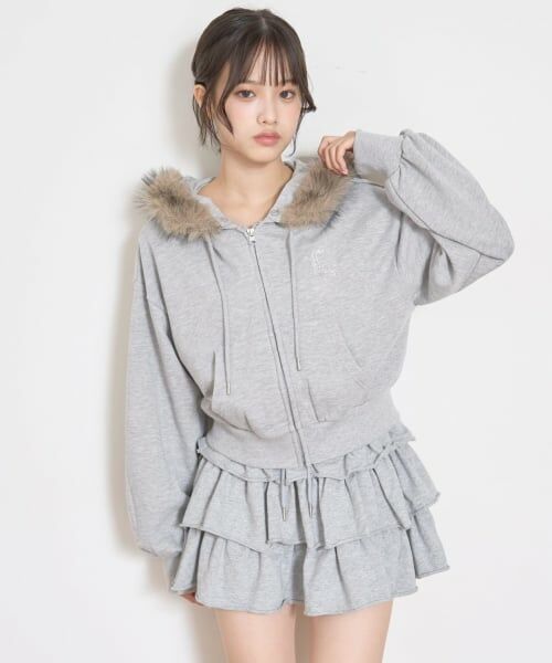 Lovetoxic / ラブトキシック ミニ・ひざ丈スカート | 【セット可】ティアードカットフリルミニスカート | 詳細3