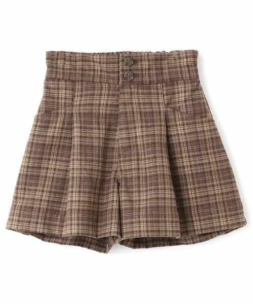 Lovetoxic / ラブトキシック ショート・ハーフ・半端丈パンツ | 【起毛】美脚見えタックフレアキュロット | 詳細10