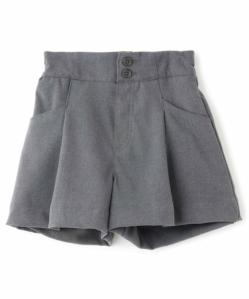 Lovetoxic / ラブトキシック ショート・ハーフ・半端丈パンツ | 【起毛】美脚見えタックフレアキュロット | 詳細13