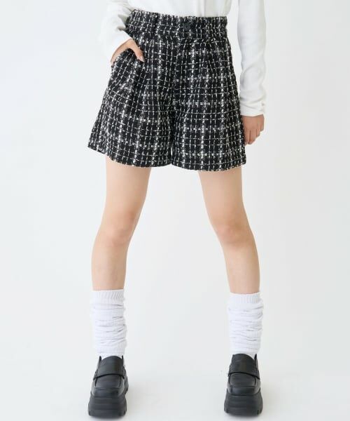 Lovetoxic / ラブトキシック ショート・ハーフ・半端丈パンツ | オトナ映えホリデ-ツイ-ドショ-トパンツ | 詳細4