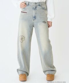 Lovetoxic / ラブトキシック その他パンツ | 【サンリオキャラクターズ】デニムワイドパンツ