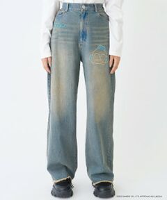 Lovetoxic / ラブトキシック その他パンツ | 【サンリオキャラクターズ】デニムワイドパンツ