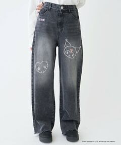 Lovetoxic / ラブトキシック その他パンツ | 【サンリオキャラクターズ】デニムワイドパンツ