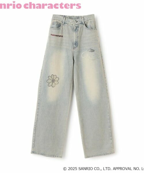 Lovetoxic / ラブトキシック その他パンツ | 【サンリオキャラクターズ】デニムワイドパンツ | 詳細16
