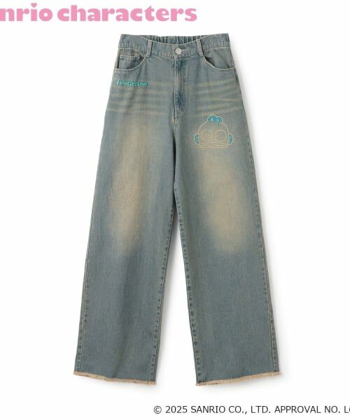 Lovetoxic / ラブトキシック その他パンツ | 【サンリオキャラクターズ】デニムワイドパンツ | 詳細17