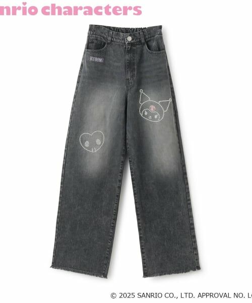 Lovetoxic / ラブトキシック その他パンツ | 【サンリオキャラクターズ】デニムワイドパンツ | 詳細18