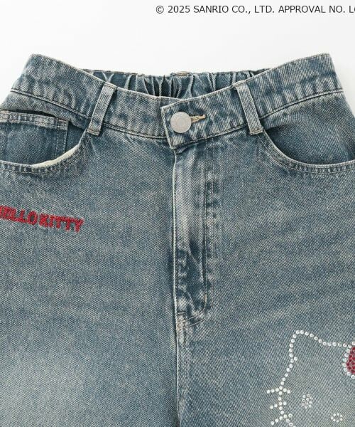 Lovetoxic / ラブトキシック その他パンツ | 【サンリオキャラクターズ】デニムワイドパンツ | 詳細20