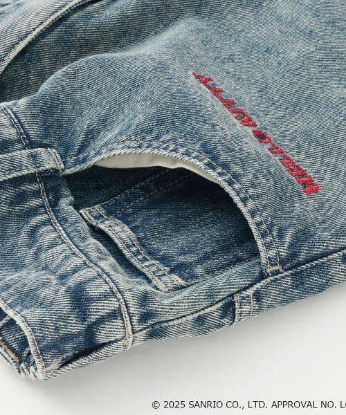 Lovetoxic / ラブトキシック その他パンツ | 【サンリオキャラクターズ】デニムワイドパンツ | 詳細23