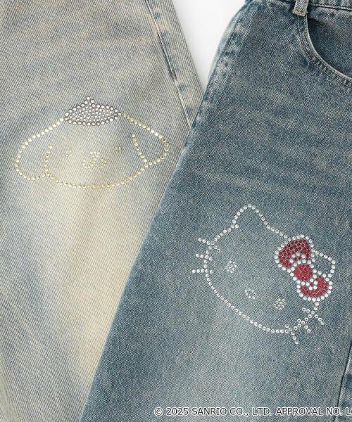 Lovetoxic / ラブトキシック その他パンツ | 【サンリオキャラクターズ】デニムワイドパンツ | 詳細25