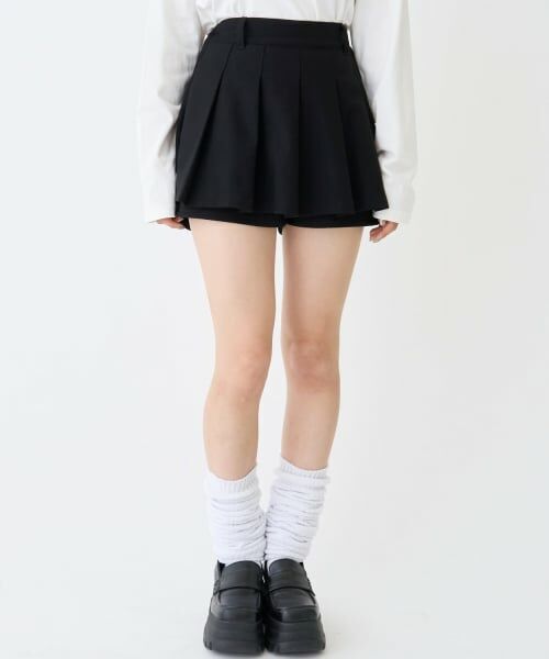 Lovetoxic / ラブトキシック ショート・ハーフ・半端丈パンツ | 【起毛】スタイル盛れマイクロミニスカパン | 詳細7