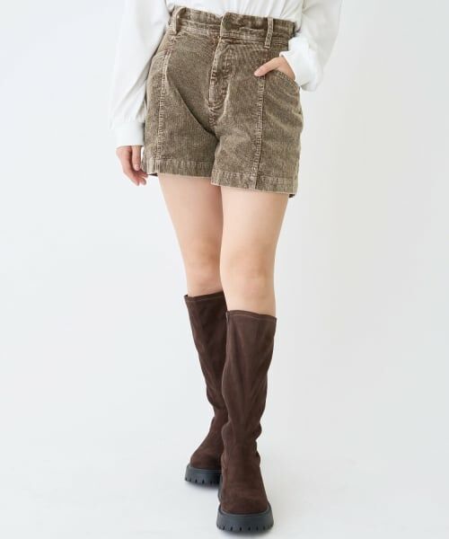 Lovetoxic / ラブトキシック ショート・ハーフ・半端丈パンツ | こなれ見えコーデュロイショートパンツ | 詳細3