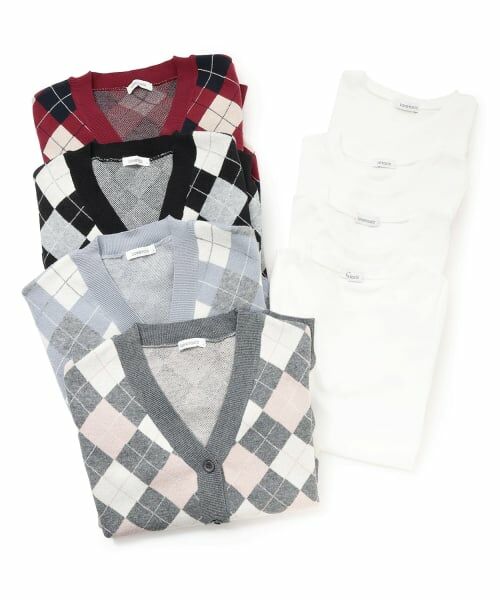 Lovetoxic / ラブトキシック カーディガン・ボレロ | アーガイルニットTシャツSET | 詳細9