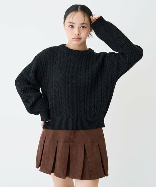 Lovetoxic / ラブトキシック ニット・セーター | 【GOODPRICE】ケーブルニットプルオーバー | 詳細5