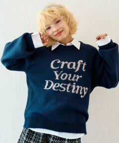 Lovetoxic / ラブトキシック ニット・セーター | モヘアタッチジャガードプルオーバー