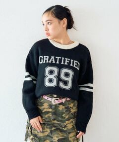 Lovetoxic / ラブトキシック ニット・セーター | モヘアタッチジャガードプルオーバー