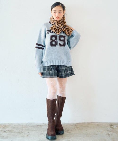 Lovetoxic / ラブトキシック ニット・セーター | モヘアタッチジャガードプルオーバー | 詳細6