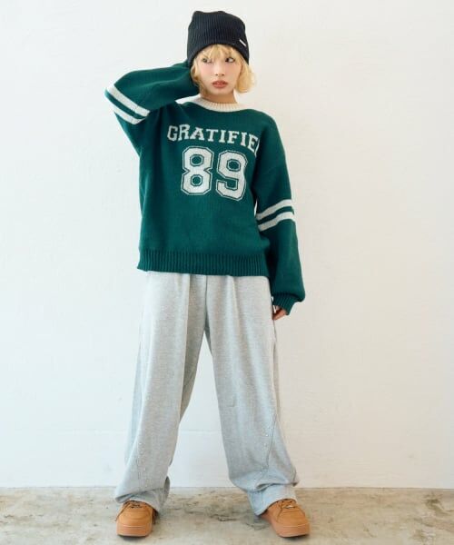 Lovetoxic / ラブトキシック ニット・セーター | モヘアタッチジャガードプルオーバー | 詳細7