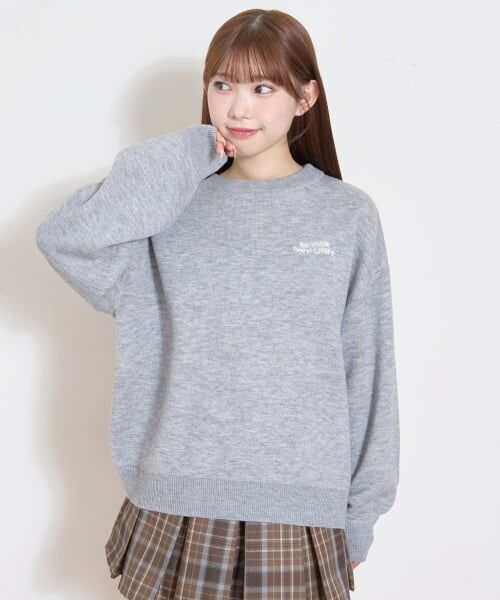 Lovetoxic / ラブトキシック ニット・セーター | 【GOODPRICE】バックハートニットプルオーバー | 詳細8