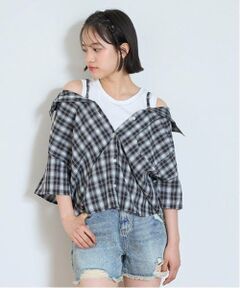 Lovetoxic / ラブトキシック シャツ・ブラウス | 2WAYチェックシャツセット