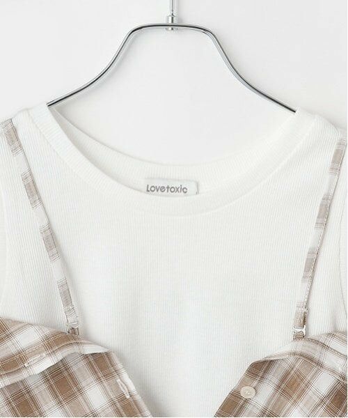 Lovetoxic / ラブトキシック シャツ・ブラウス | 2WAYチェックシャツセット | 詳細11