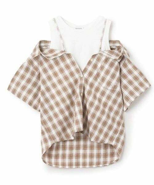 Lovetoxic / ラブトキシック シャツ・ブラウス | 2WAYチェックシャツセット | 詳細6