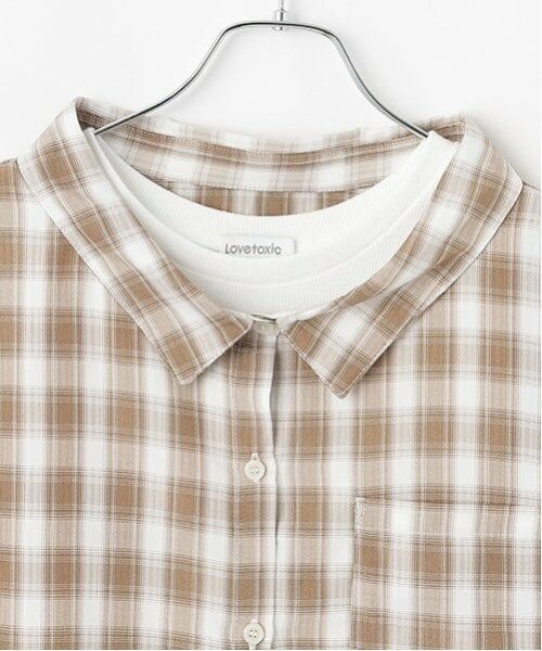 Lovetoxic / ラブトキシック シャツ・ブラウス | 2WAYチェックシャツセット | 詳細7