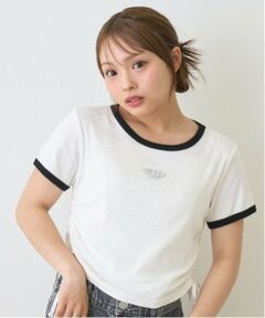 Lovetoxic / ラブトキシック Tシャツ | 【接触冷感/ひんやり】ドロストテレコTシャツ