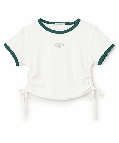 Lovetoxic / ラブトキシック Tシャツ | 【接触冷感/ひんやり】ドロストテレコTシャツ | 詳細3