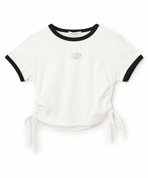 Lovetoxic / ラブトキシック Tシャツ | 【接触冷感/ひんやり】ドロストテレコTシャツ | 詳細4