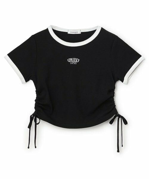 Lovetoxic / ラブトキシック Tシャツ | 【接触冷感/ひんやり】ドロストテレコTシャツ | 詳細5