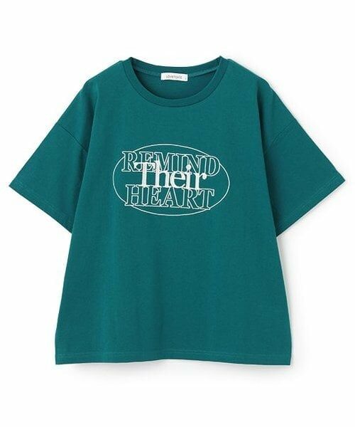 Lovetoxic / ラブトキシック Tシャツ | 【GOODPRICE】【綿100％】サークルロゴ刺しゅうTシャツ（グリーン）