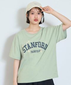 Lovetoxic / ラブトキシック Tシャツ | 【GOODPRICE】【綿100％】フラワーカレッジTシャツ