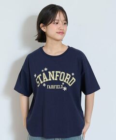 Lovetoxic / ラブトキシック Tシャツ | 【GOODPRICE】【綿100％】フラワーカレッジTシャツ