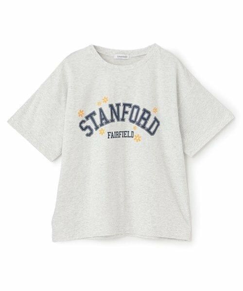 Lovetoxic / ラブトキシック Tシャツ | 【GOODPRICE】【綿100％】フラワーカレッジTシャツ | 詳細13