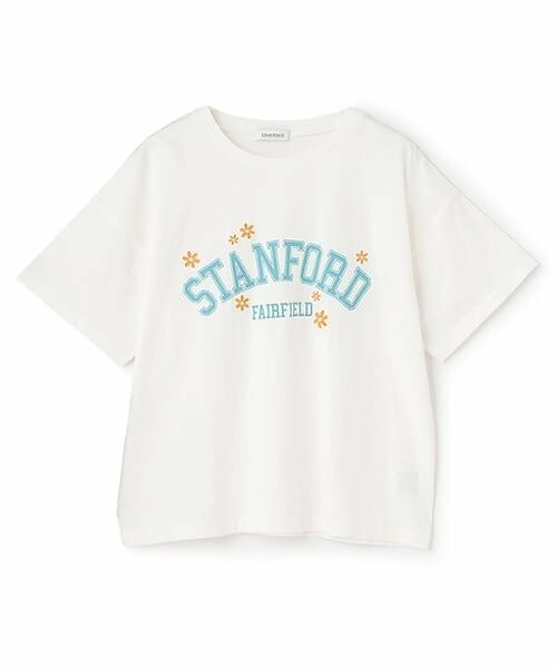 Lovetoxic / ラブトキシック Tシャツ | 【GOODPRICE】【綿100％】フラワーカレッジTシャツ | 詳細2