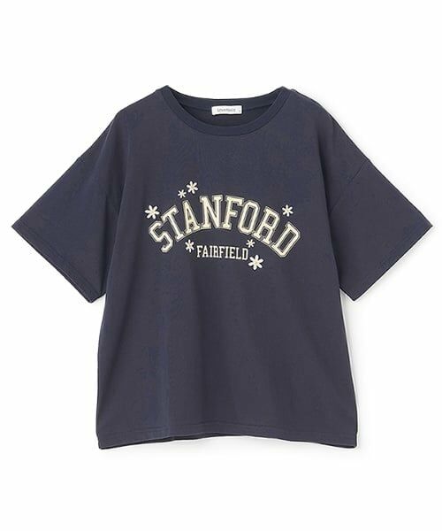 Lovetoxic / ラブトキシック Tシャツ | 【GOODPRICE】【綿100％】フラワーカレッジTシャツ | 詳細5