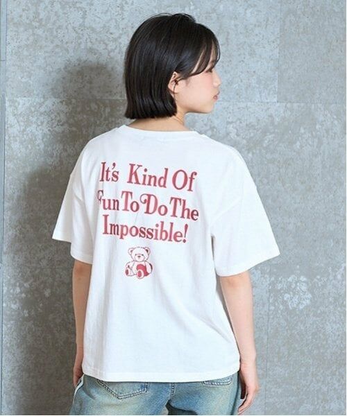 Lovetoxic / ラブトキシック Tシャツ | 【GOODPRICE】【綿100％】ベアー刺しゅうTシャツ | 詳細1