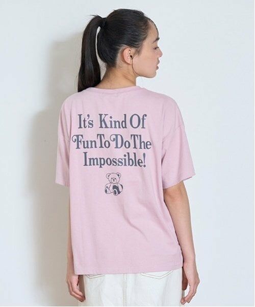 Lovetoxic / ラブトキシック Tシャツ | 【GOODPRICE】【綿100％】ベアー刺しゅうTシャツ | 詳細2