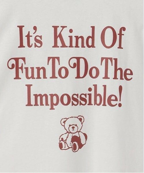 Lovetoxic / ラブトキシック Tシャツ | 【GOODPRICE】【綿100％】ベアー刺しゅうTシャツ | 詳細8